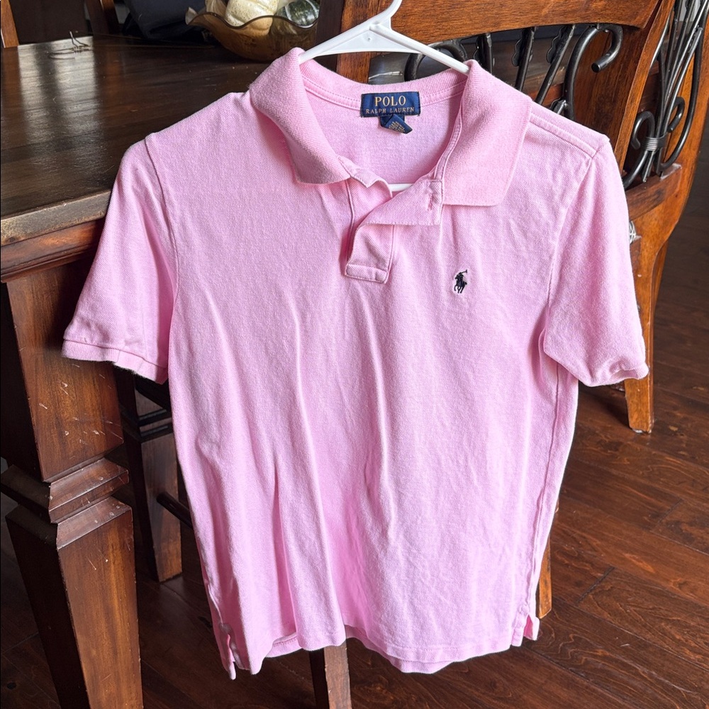 Polo by Ralph Lauren Light Pink Cotton Shirt